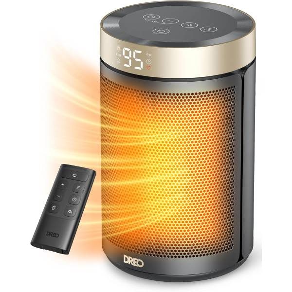 Compact Ceramic Space Heater for Indoor Use