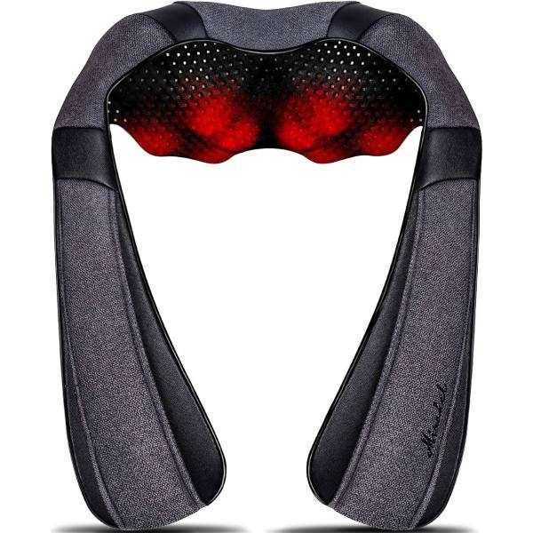 Mirakel Heated Shiatsu Neck and Shoulder Massager